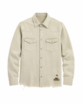 Zara Man Relaxed Fit Heavy Weight Snap Button Shirt — Men’s Medium